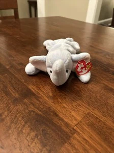 Ty Beanie Babies Peanut The Elephant - hellblau - Bild 1 von 4