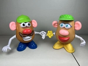 2010 Mr Potato Head and Mrs Potato Head - Set of 2 Green Hats - Picture 1 of 17