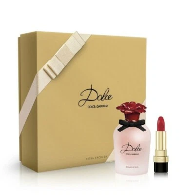 Dolce & Gabbana Rosa Excelsa Giftset 50 ml Eau de Parfum + Lippenstift