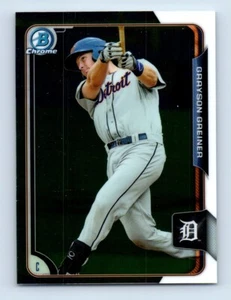 2015 Bowman Chrome Prospects Grayson Greiner Detroit Tigers #BCP245 - Picture 1 of 2