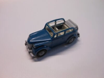 Opel Olympia 1938 Cabriolim. offen von Praline (Revell) blau in 1:87 OVP - Bild 1 von 3