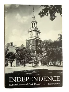 Independence Hall National Historic Park Project, 1952 Vintage Brochure/Booklet - Picture 1 of 11