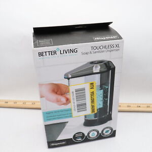 Better Living Touchless Clear Chamber Hands Free Soap Dispenser 70181 