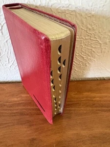 Scofield Referenzbibel KJV roter Buchstabe Daumen Index Oxford University Press 1945 - Bild 1 von 8