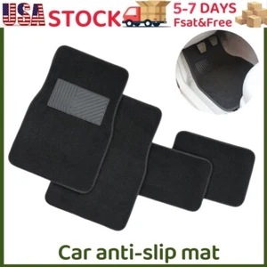 Carpet Floor Mats for Car Auto Truck SUV 4pc Front/Back Liner Rug Protector Set - Picture 1 of 15