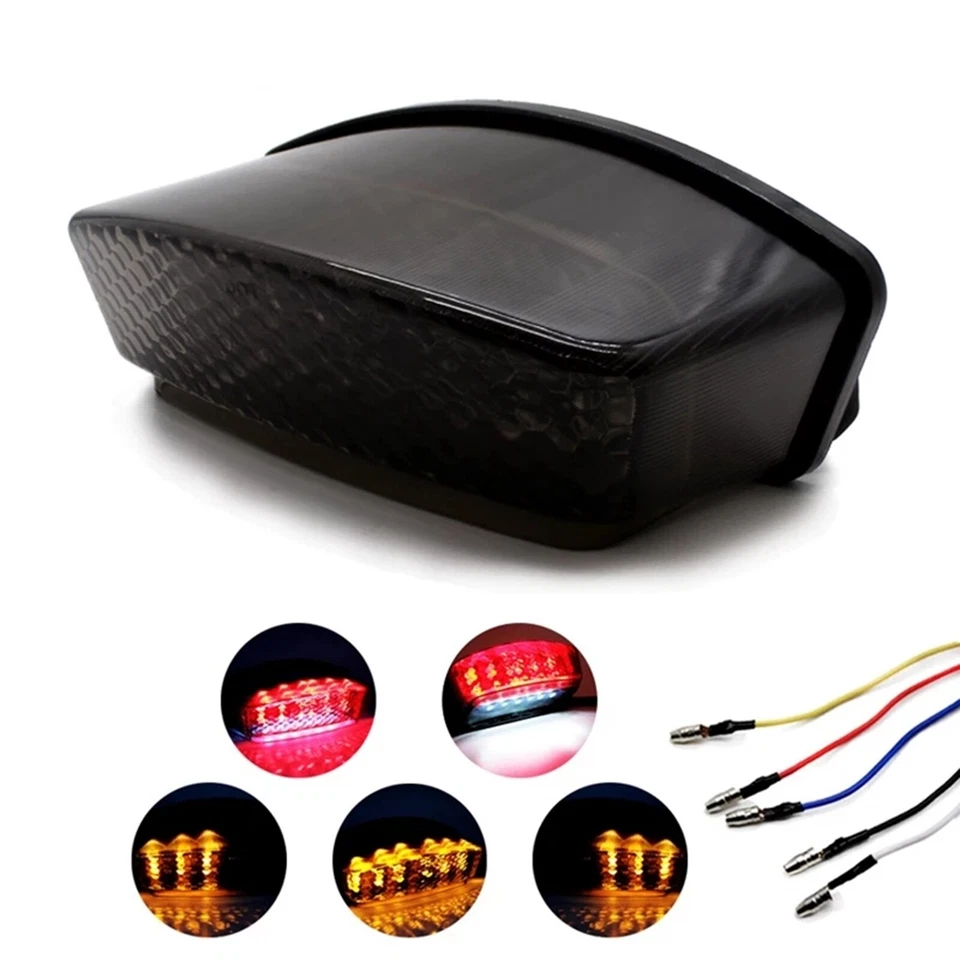 Luz trasera de freno integrada para Ducati Monster 400 600 620 695 750 800 900 1000 Foto 1 de 4