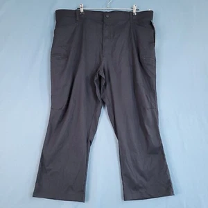 Wrangler Men's Straight Fit Lightweight Pants Water Repellent Black Size 42 x 25 - Picture 1 of 9