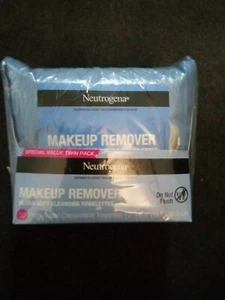 Twin Pk Neutrogena Makeup Remover Wipes and Face Cleansing Towelettes (B9) - Picture 1 of 2