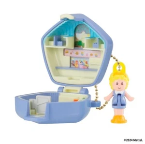 Gashapon Bandai Polly Pocket Miniatura Charm Capsula Giocattolo Viola - Foto 1 di 4