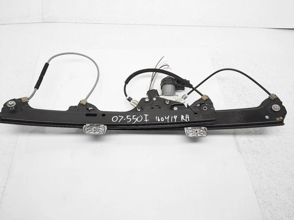 Regulador de ventana eléctrica puerta pasajero delantero BMW 550I 2006-2010 51-33-7-184-384 Foto 1 de 4