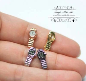 Reloj en miniatura para casa de muñecas 1:12/reloj en miniatura/reloj de muñecas A17 - Imagen 1 de 9