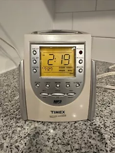 Timex Nature Sound MP3 CD Line in Alarm Clock T158W Aux Sleep - Picture 1 of 5