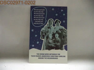 QTY = 6(2 PACKS OF 3): American Greetings "The Dixons..." Happy Holiday Cards - Picture 1 of 5