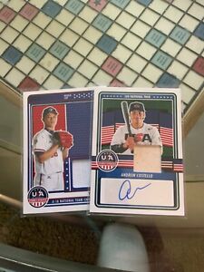 2023 PANINI STARS AND STRIPES RELICS AND AUTOS PICK YOUR FAV BASEBALL CARDS