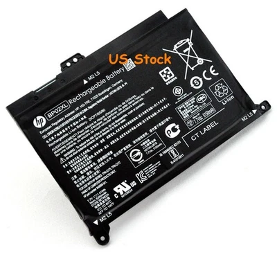 全新正品 BP02XL 电池 适用于惠普 Pavilion PC 15 BP02041XL 849909-850 849569-541 — 第 1/4 张图片