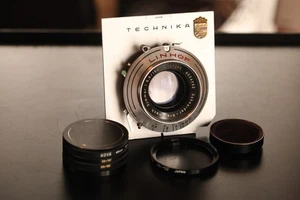 Linhof Schneider 150 mm f5.6/265 mm f12 obiettivo convertibile Symmar, scheda Technica+++ - Foto 1 di 22