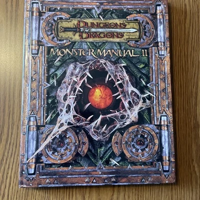 Dungeons and Dragons Monster Manual II 1ª impresión 2002 TSR tapa dura RPG  Foto 1 de 3