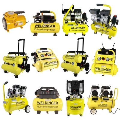 Kompressor Flüsterkompressor Druckluftkompressor silent compressor von WELDINGER - Bild 1 von 4