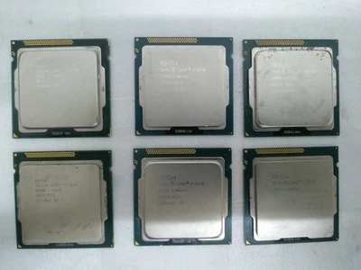 Lot Of 6  X Intel Core I7 LGA 1155 Processors  i7-2600 / i7- 2600k / i7-3770 - Image 1 of 2