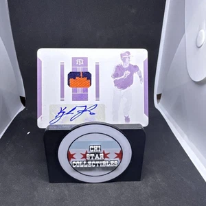National Treasures Kyle Tucker 2019 placa de impresión 1/1 juego usado parche automático - Imagen 1 de 2