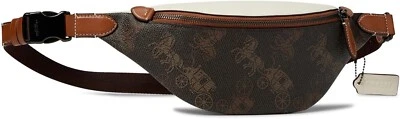COACH Charter Belt Bag 7 in Large Horse and Carriage Coated Canvas, Fanny Pack - Image 1 of 4