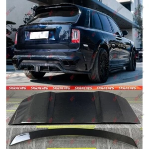 Forged Carbon Fiber Rear Roof Spoiler Wing For Rolls-Royce Cullinan 2019-2024 - Picture 1 of 31