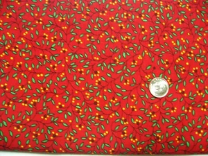 Christmas Quilt by Joan Pace Baker Signature Classics by Oakhurst Floral Vines - Picture 1 of 1