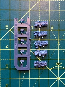 Space Marine Special Weapons Volkite Charger X 5 Horus Heresy Warhammer 40k 30k - Picture 1 of 1
