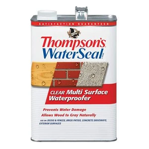 Thompson’s WaterSeal Multi-Surface Waterproofer Stain Clear 1 Gallon - Picture 1 of 6