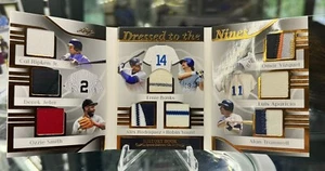 2023 Leaf History Book Dressed to the Nines - Game Used - JETER RODRIGUEZ RIPKEN - Picture 1 of 6