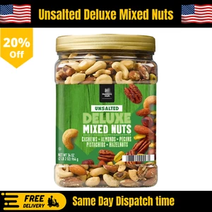 1 PACK Mark Unsalted Deluxe Mixed Nuts 34 oz. - Picture 1 of 3