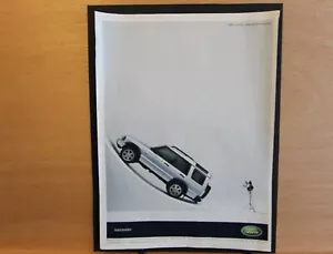 Original LAND ROVER DISCOVERY (slope) advert frame-ready wall-art flat-pack - Picture 1 of 1