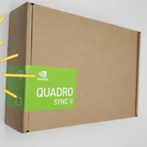 NVIDIA Quadro Sync II Framelock Add-On Card VCQPSYNC2-KIT - Picture 1 of 12