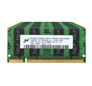 10PCS Micron 2GB 2RX8 DDR2 667MHz PC2-5300S 200PIN SO-DIMM Laptop Memory RAM - Picture 1 of 12