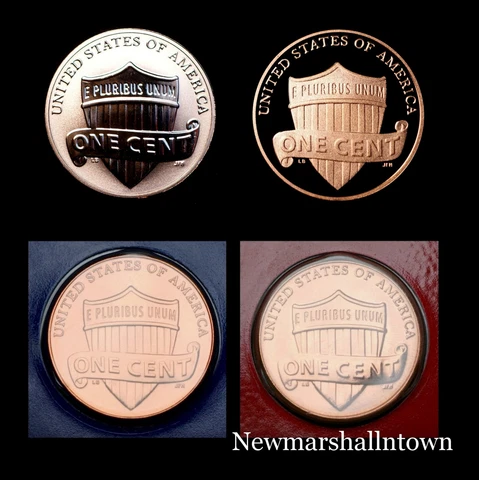 2018 P+D+S+S Lincoln Shield Reverse, Proof & PD Mint Wrap from US Mint Proof Set Cover