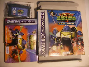 RETROGAMING jeu GBA NINTENDO ds Game Boy Advance BUTT-UGLY MARTIANS BKM BATTLES - Foto 1 di 2