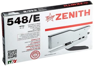 Cucitrice Spillatrice a Pinza in Metallo Zenith 548/E Colore Alluminio con Punti - Foto 1 di 1