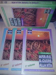 GIOVANNI CARRù:APRIRE IL CUORE ALLA VITA. LDC\IL CAPITELLO. 3 VOLUMI COFANETTO! - Foto 1 di 1