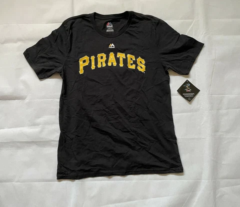 Majestic Unisex Youth Pittsburgh Pirates #25 Polanco Short Sleeve XL Black Cover