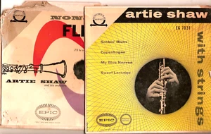 Artie Shaw, 2 EPIC 45 RPM extended play albums (~1953) 8 songs - Picture 1 of 8
