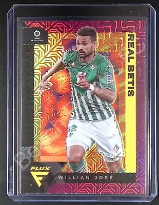 Willian Jose REAL BETIS 2021-22 Panini Chronicles Flux Purple Mojo - Image 1 of 2
