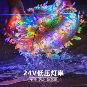 LED Fairy String 10-100m Light Lamp Christmas Wedding Party Decor Outdoor Xmas - Picture 1 of 15
