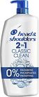 Head & Shoulders 1000 ml Classic Clean Anti-Dandruff 2-in-1 Shampoo Conditioner