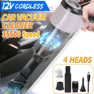 4 In 1 Wireless Car Vacuum Cleaner Household 9000Pa Strong Suction Air Blower - Picture 1 of 12