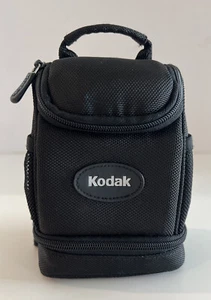 Kodak KD3F-6640 Compact Digital Camera Black Case Bag Handle Zipper Mesh Pockets - Picture 1 of 7