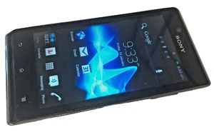 Sony Xperia J - Smartphone (Unlocked) Android 4 Mobile ST26i 4GB Black - Picture 1 of 7