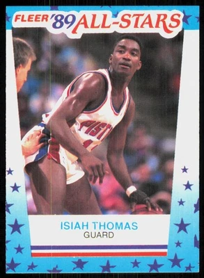 Pegatinas Fleer 1989-90 Isiah Thomas #6 Foto 1 de 2