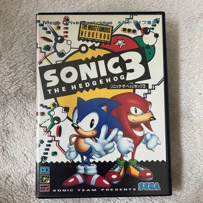 SONIC3 THE HEDGEHOG for Mega Drive Japan Region - Image 1 of 3