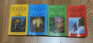 J.R.R. Tolkien The Lord Of The Rings 1973 Paperback - Ballantine Collection - Picture 1 of 5