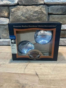 Harley-Davidson Halogen Passing Lamp Bulb Kit 68208-98 Genuine Multi-Fit Light - Picture 1 of 5